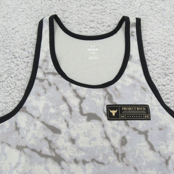 Under Armour Project Rock IsoChill Muscle Tank Mens Size Medium NEW - Picture 3 of 8